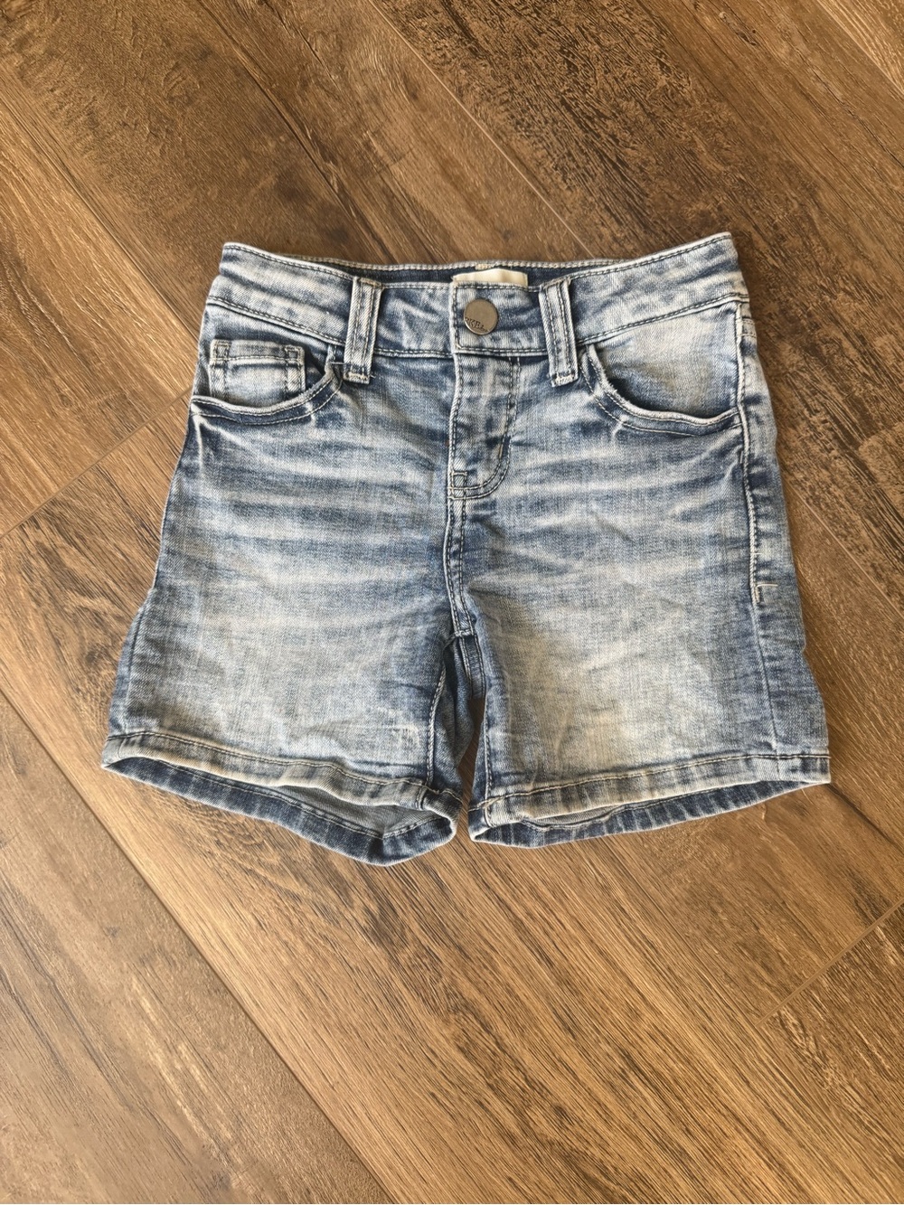 BKE Light Wash Denim Kids Shorts